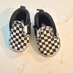 Vans Checkered Black and White infant Shoes